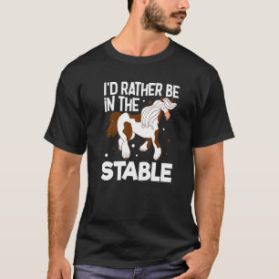 Draught Scotland Horse for Horseback Rider Clydesd T-Shirt