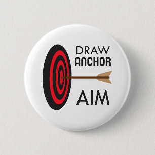 DRAW ANCHOR AIM 2 INCH ROUND BUTTON