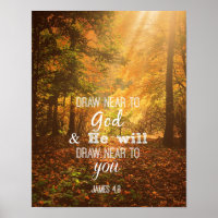 Draw Near to God Bible Verse