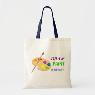 Draw Paint Creat artist palette art bag