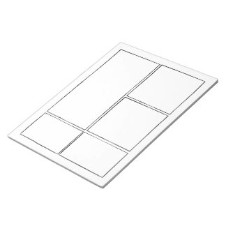 Draw Your Own Comics | Blank Comic Book Pages Notepad