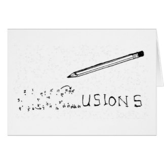 Draw your own conclusions! card