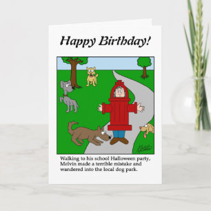 Drawing a Blank - Dog Park - Customize it Card