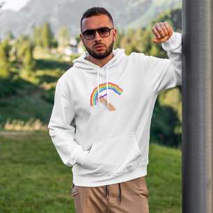Drawing A Rainbow Hoodie