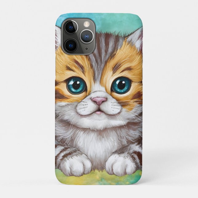 Drawing Cat Case-Mate iPhone Case (Back)