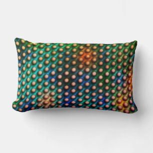 Drawing circles that look like spheres or holes lumbar pillow