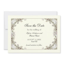 Drawing flowers ivory romantic wedding 