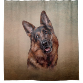 Drawing German Shepherd