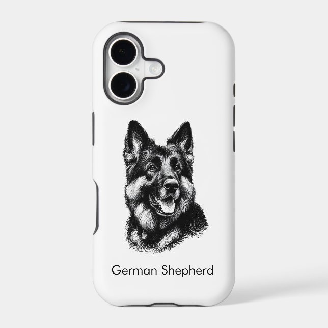 Drawing German Shepherd (Verso)
