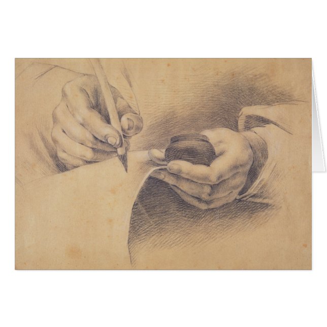 Drawing Hands, 1798 (Front Horizontal)