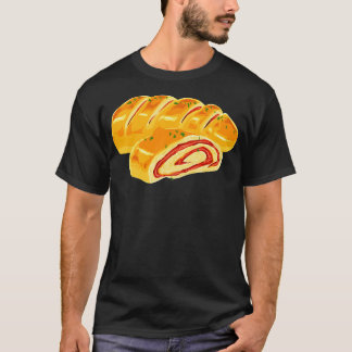 Drawing of a pizza Stromboli T-Shirt
