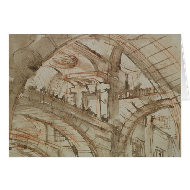 Drawing of an Imaginary Prison (Front Horizontal)