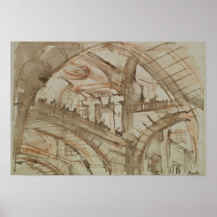 Drawing of an Imaginary Prison Poster