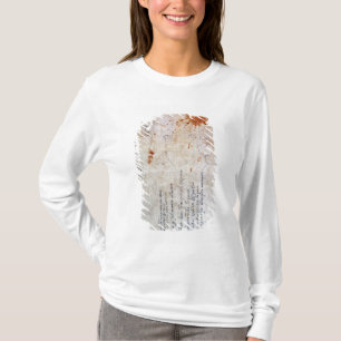 Drawing of an Urn and Figure with Notes T-Shirt