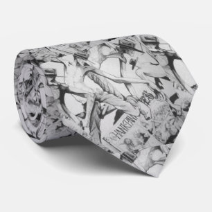 Drawing of Cowboy Hank Pank neck tie