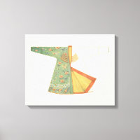 Drawing of Half-Finished Kimono