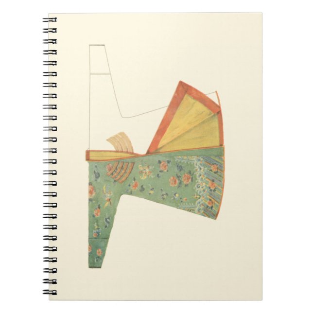 Drawing of Half-Finished Kimono Notebook (Front)