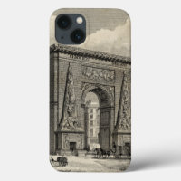 Drawing of Porte Saint-Denis Monument