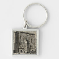 Drawing of Porte Saint-Denis Monument