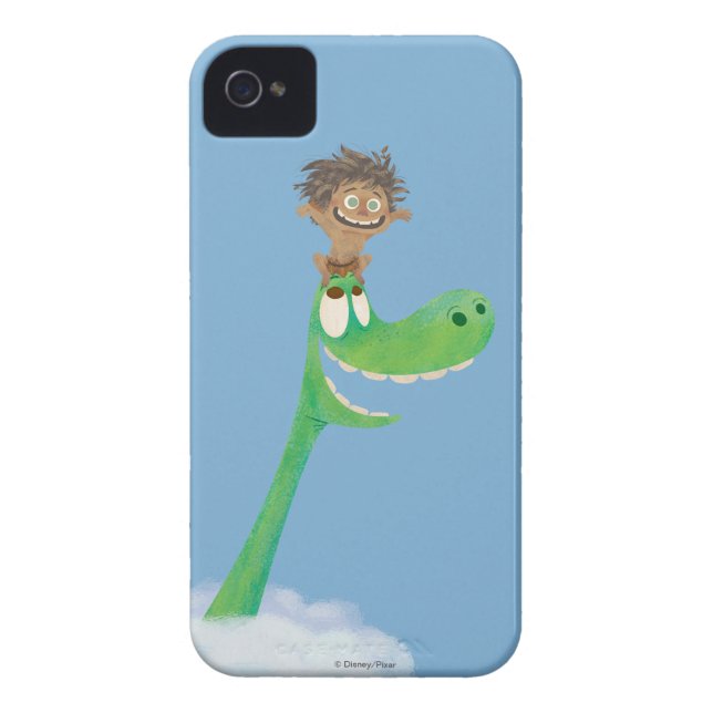 Drawing of Spot And Arlo In Clouds Case-Mate iPhone Case (Back)