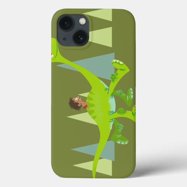 Drawing of Spot Riding Arlo Case-Mate iPhone Case (Back)
