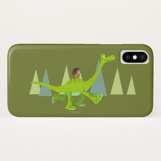 Drawing of Spot Riding Arlo Case-Mate iPhone Case (Back (Horizontal))