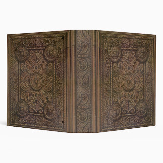 Drawing of Vintage Decorative Book Cover Binder
