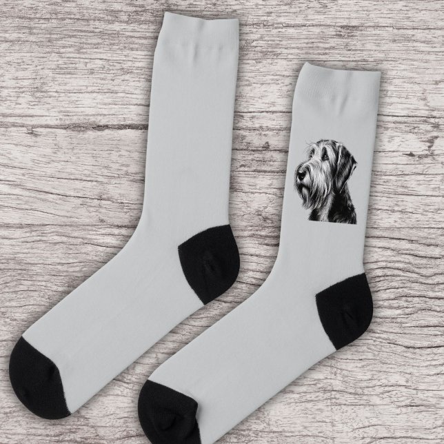 Drawing Otterhound Socks (Creator Uploaded)