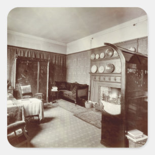 Drawing room, Kelmscott House, London, 1896 (photo Square Sticker