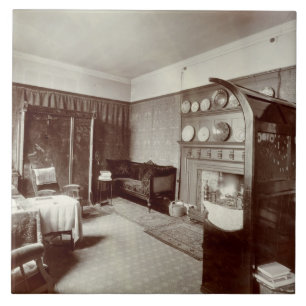 Drawing room, Kelmscott House, London, 1896 (photo Tile