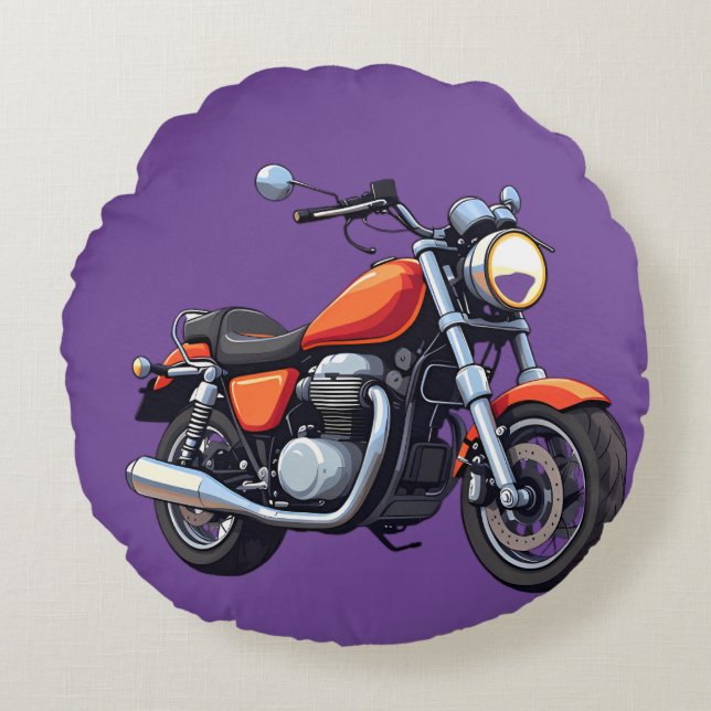 Drawing  round pillow (Front)