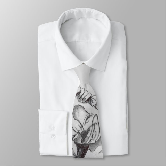 drawing tie (Tied)