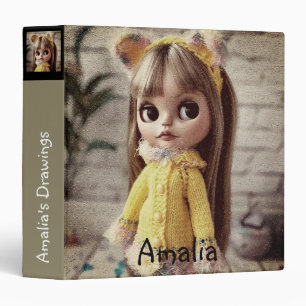 drawings album, artist album, artwork binder