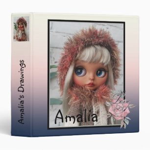 drawings album, artist album, artwork binder