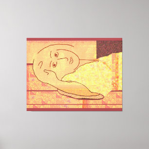 Drawn for Matisse Canvas Print