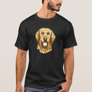 Drawn Golden Retriever  Golden Retriever T-Shirt