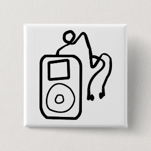 Drawn iPod Button