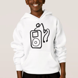 Drawn iPod Hoodie