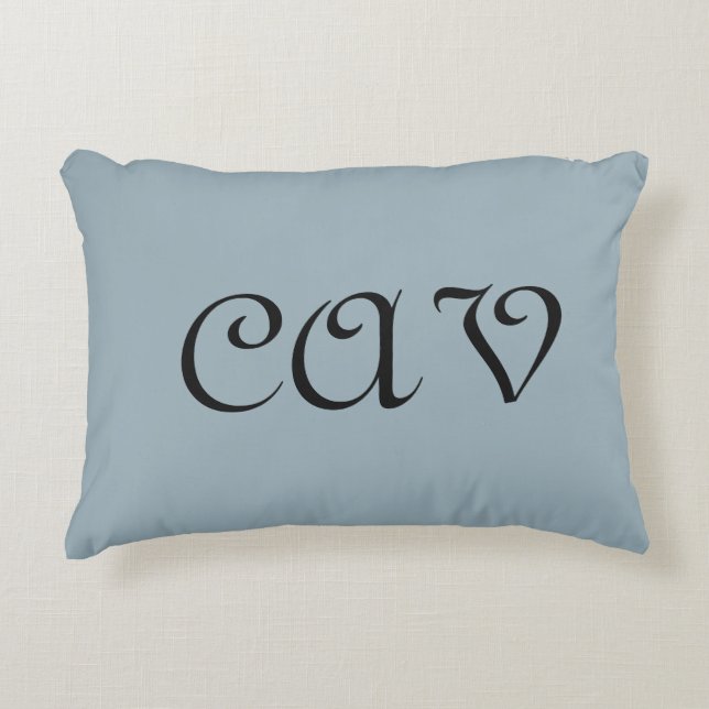 Drawstring Backpack Accent Pillow (Front)