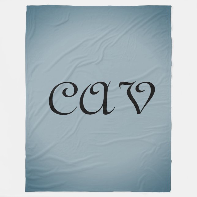 Drawstring Backpack Fleece Blanket (Front)