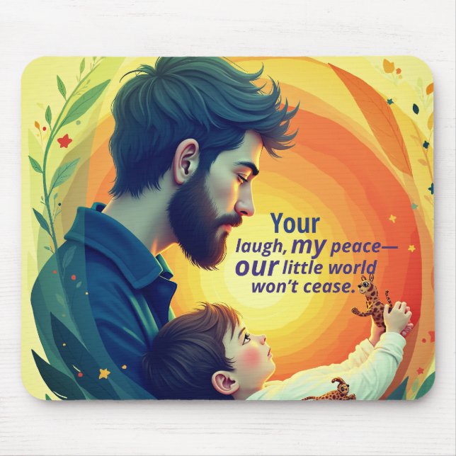 Drawstring Backpack Mouse Pad (Front)