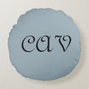 Drawstring Backpack Round Pillow