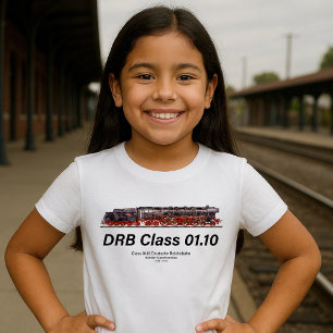 DRB Class 01.10 Deutsche Reichsbahn Steam Train T-Shirt