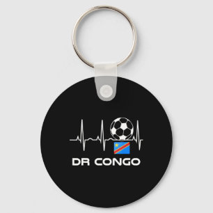 Drc Soccer Jersey Shirt Democratic Republic Of The Keychain