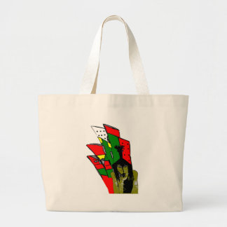 dread city large tote bag