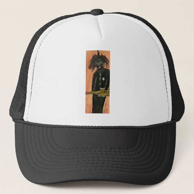 DREAD GUITARIST II TRUCKER HAT (Front)
