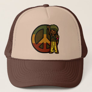 dread head. trucker hat