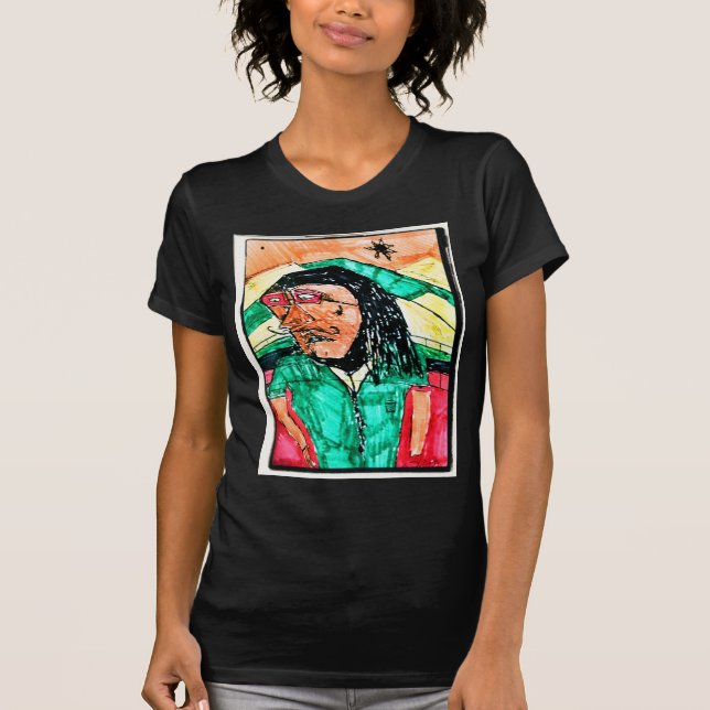 Dread Profile Drawing T-Shirt (Front)