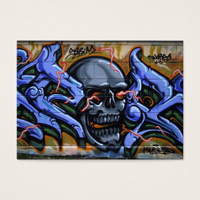 Dreadful Skull With Burning Eyes (Front)