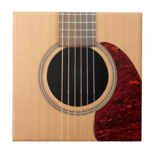 Dreadnought Acoustic 6 String Guitar Tile